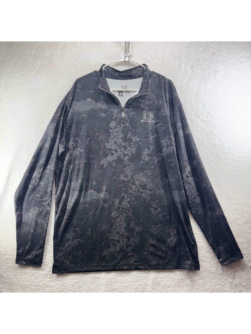 Hornady Performance 1/4 Zip Pullover Mens XL Camo Long Sleeve Hunting Shooting